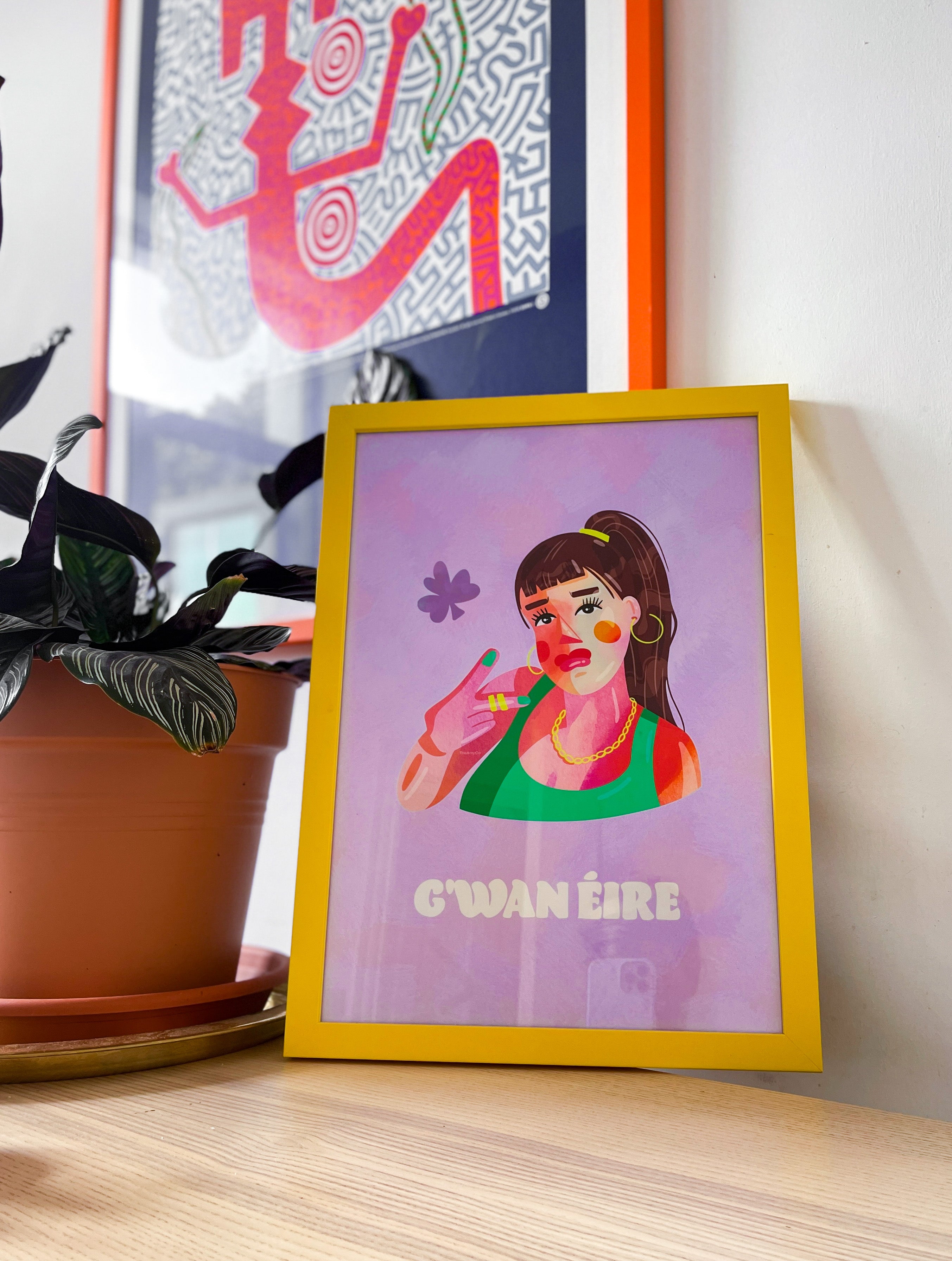 "G'wan Éire" A3 & A4 Giclée Fine Art Print