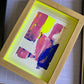 "Something Blue" - Mini Original Painting & Frame