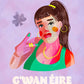 "G'wan Éire" A3 & A4 Giclée Fine Art Print